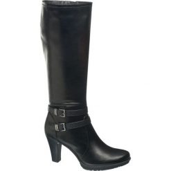 Buty zimowe damskie: kozaki damskie Graceland czarne