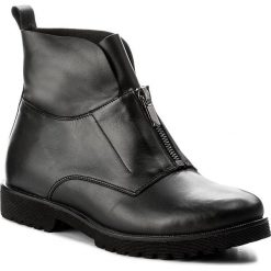 Botki SENSO - Sofia WKL-9 Czarny. Czarne buty zimowe damskie marki Senso, ze skóry, na obcasie. W wyprzedaży za 269,00 zł.