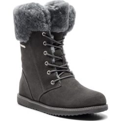 Śniegowce EMU AUSTRALIA - Shoreline W11249 Charcoal/Anthracite. Szare buty zimowe damskie EMU Australia, ze skóry. Za 859,00 zł.