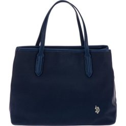 U.S. POLO ASSN. torebka damska Portsmouth ciemnoniebieski. Niebieskie torebki klasyczne damskie U.S. Polo Assn., bez wzorów, bez dodatków. Za 409,00 zł.
