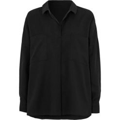 Cellbes Koszula z twillu z obniżonym szwem rękawa Czarny female czarny 34/36. Czarne koszule damskie Cellbes, na imprezę, uniwersalny, bez wzorów, z bawełny, eleganckie, bez kołnierzyka, z krótkim rękawem. Za 229,00 zł.
