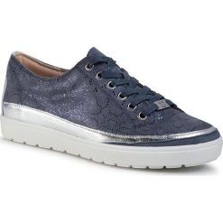 Sneakersy CAPRICE - 9-23654-24 Jeans Snake 884. Niebieskie półbuty damskie Caprice, z jeansu. Za 269,00 zł.