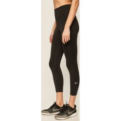Nike - Legginsy. Czarne spodnie damskie Nike, s, z elastanu. Za 149,90 zł.