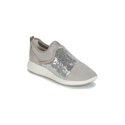 Buty Geox D OPHIRA B. Szare trampki i tenisówki damskie marki Geox, bez wzorów, bez zapięcia. Za 351,20 zł.