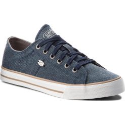 Tenisówki CAMEL ACTIVE - Beat 878.70.01 Denim. Niebieskie półbuty damskie marki Camel Active, bez wzorów, z gumy, bez zapięcia. W wyprzedaży za 199,00 zł.