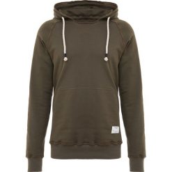 The Editor HOLLYWOOD HOODIE Bluza z kapturem dark oliv. Zielone bluzy męskie rozpinane marki The Editor, m, z bawełny, z kapturem. W wyprzedaży za 671,20 zł.