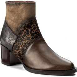 Buty damskie: Botki HISPANITAS - Dakota-17 CHI75686 Taupe/Brown