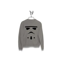 Bluza Minimalistyczny Trooper Damska. Szare bluzy damskie Failfake, xxl, bez wzorów, bez rękawów, bez kaptura. Za 160,00 zł.