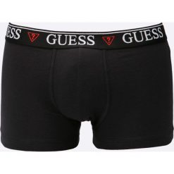 Guess Jeans - Bokserki. Czarne bokserki męskie marki Guess Jeans, z aplikacjami, z bawełny. W wyprzedaży za 69,90 zł.