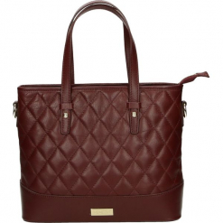 Torba - 4-247-O BO-BO. Żółte torebki klasyczne damskie Venezia, ze skóry. Za 399,00 zł.