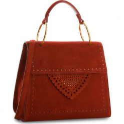 Torebka COCCINELLE - C10 B14 Lace Suede E1 C10 18 03 01 Bourgogne R00. Czerwone torebki klasyczne damskie Coccinelle, ze skóry, duże. W wyprzedaży za 1119,00 zł.