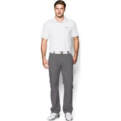 Under Armour Performance Polo Koszulka Biały. Białe podkoszulki męskie Under Armour, l, bez wzorów, z poliesteru, bez rękawów. Za 240,95 zł.