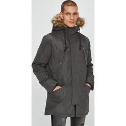 Produkt by Jack & Jones - Kurtka. Szare płaszcze męskie PRODUKT by Jack & Jones, xxl, bez wzorów, z poliesteru, długie, bez kaptura. W wyprzedaży za 219,90 zł.