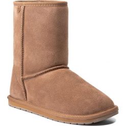 Buty EMU AUSTRALIA - Wallaby Lo Teens T10102 Chestnut. Pomarańczowe śniegowce dziewczęce EMU Australia, przed kolano, bez zapięcia. Za 339,00 zł.