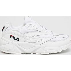 Fila - Buty Venom Low. Białe buty sportowe damskie Fila, bez wzorów, ze skóry, sportowe. W wyprzedaży za 349,90 zł.