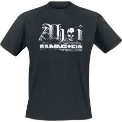 Rammstein Ahoi T-Shirt czarny. Czarne koszulki męskie Rammstein, xl, z nadrukiem, z okrągłym kołnierzem. Za 99,90 zł.