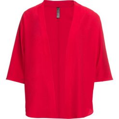 Wdzianko koszulowe bonprix czerwony. Czerwone żakiety damskie bonprix, bez wzorów. Za 59,99 zł.
