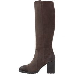 Geox NEW LISE Kozaki dark grey. Szare buty zimowe damskie marki Peter Kaiser, z materiału. W wyprzedaży za 639,20 zł.