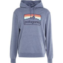 Bejsbolówki męskie: Patagonia LINE LOGO BADGE Bluza z kapturem dolomite blue