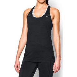 Topy sportowe damskie: Under Armour Koszulka damska Tech Tank – Solid Czarna r. XS (1275045-001)