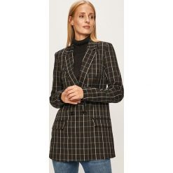 Vero Moda - Żakiet. Fioletowe marynarki damskie Vero Moda, bez wzorów, z elastanu. W wyprzedaży za 129,90 zł.