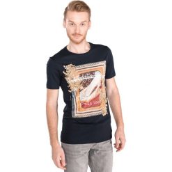 Antony Morato Koszulka Czarny Niebieski. Niebieskie podkoszulki męskie Antony Morato, l, z nadrukiem, z bawełny, bez kołnierzyka, krótkie. Za 154,95 zł.