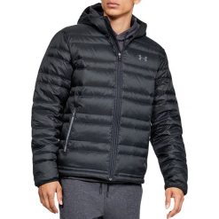 Under Armour Down Hooded Jacket 1342738-001. Czarne kurtki męskie Under Armour, s, bez wzorów, z nylonu, bez kaptura. W wyprzedaży za 699,99 zł.