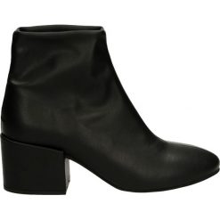 Botki - F91 STR NERO. Czarne botki damskie Venezia, ze skóry. Za 159,00 zł.