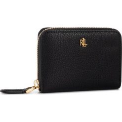 Mały Portfel Damski LAUREN RALPH LAUREN - Sm Zip Wllet 432754178001 Black. Czarne portfele damskie Lauren Ralph Lauren, bez wzorów, ze skóry. Za 389,00 zł.