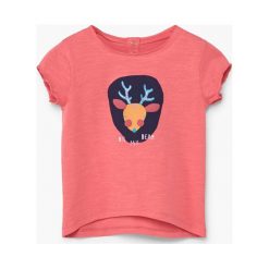 Bluzki dziewczęce bawełniane: Mango Kids - Top dziecięcy 80-98 cm