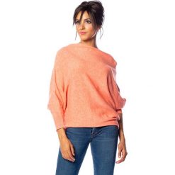 Sweter "Melina" w kolorze koralowym. Czerwone swetry damskie So Cachemire, m, bez wzorów, z kaszmiru, bez rękawów, bez kaptura. W wyprzedaży za 159,95 zł.