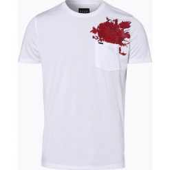 Guess Jeans - T-shirt męski, czarny. Szare t-shirty męskie z nadrukiem marki Guess Jeans, l, z bawełny. Za 129,95 zł.