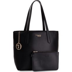 Torebka TRUSSARDI JEANS - Miss Carry Tote Md 75B00766 Black. Czarne torebki klasyczne damskie Trussardi Jeans, bez wzorów, z jeansu, klasyczne, na ramię, bez dodatków. Za 559,00 zł.
