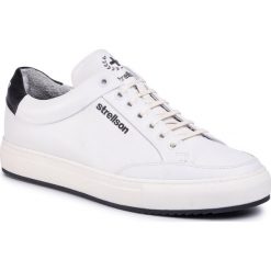 Sneakersy STRELLSON - Evans 4010002806 Black 900. Białe sneakersy męskie Strellson, na co dzień, bez wzorów, ze skóry, klasyczne, bez zapięcia. W wyprzedaży za 419,00 zł.