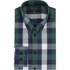 Koszula BIAGIO slim 16-03-14-K. Szare koszule męskie na spinki marki Giacomo Conti, m, z bawełny, button down, z długim rękawem. Za 149,00 zł.