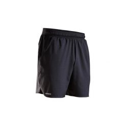 Spodenki TENIS TSH 500 DRY krótkie. Czarne spodenki sportowe męskie ARTENGO, m, bez wzorów, z poliesteru, sportowe, tenisowe. Za 29,99 zł.