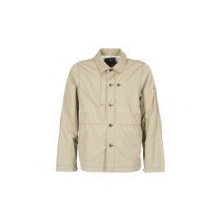 Kurtki krótkie G-Star Raw RACKAM OVERSHIRT. Brązowe kurtki męskie G-Star RAW, s, bez wzorów, retro, krótkie, bez kaptura. Za 575,20 zł.