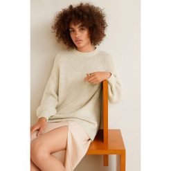 Mango - Sweter Saudade. Szare swetry oversize damskie marki Mango, s, z elastanu. W wyprzedaży za 69,90 zł.