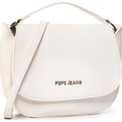 Torebka PEPE JEANS - Eva Shoulder Bag PL031137 Mousse 808. Białe torebki klasyczne damskie Pepe Jeans, bez wzorów, z jeansu, klasyczne, bez dodatków. Za 239,00 zł.