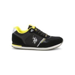 U.S. POLO ASSN. tenisówki męskie 45 czarne. Czarne trampki męskie U.S. Polo Assn., bez wzorów, bez zapięcia. Za 389,00 zł.