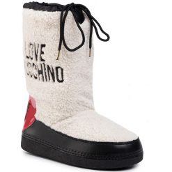 Śniegowce LOVE MOSCHINO - JA24162G08JX110A Nat/Toss. Brązowe kozaki damskie Love Moschino, na zimę, ze skóry ekologicznej, bez zapięcia. W wyprzedaży za 379,00 zł.
