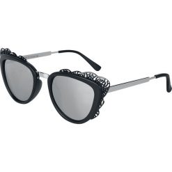 Okulary przeciwsłoneczne damskie: Voodoo Vixen Floral Trim Glasses Okulary przeciwsłoneczne czarny
