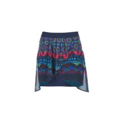 Spódnice krótkie Desigual RASSENIO. Niebieskie spódniczki damskie Desigual, bez wzorów, krótkie, mini. Za 185,40 zł.