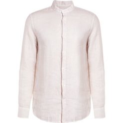 Koszule męskie na spinki: 120% Lino CAMICIA UOMO Koszula beige