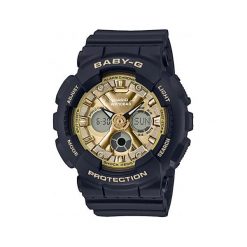 Zegarek BABY-G - BA-130-1A3ER Black/Black. Czarne zegarki damskie BABY-G. W wyprzedaży za 409,00 zł.