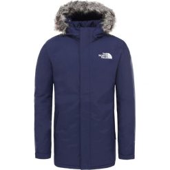 Kurtka zimowa The North Face Zaneck T92TUIJC6. Niebieskie kurtki męskie The North Face, na zimę, s, bez wzorów, bez kaptura. Za 879,99 zł.