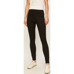 Tommy Hilfiger - Jeansy. Czarne jeansy damskie TOMMY HILFIGER, z podwyższonym stanem. W wyprzedaży za 299,90 zł.