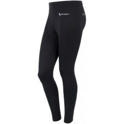 Sensor Legginsy Sportowe Motion W Black/Pink M. Różowe spodnie damskie Sensor, m, bez wzorów, ze skóry, na fitness i siłownię. Za 245,00 zł.