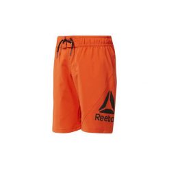 Szorty i Bermudy Dziecko Reebok Sport Spodenki Boys Workout Ready. Pomarańczowe spodenki chłopięce Reebok Sport, sportowe. Za 79,95 zł.