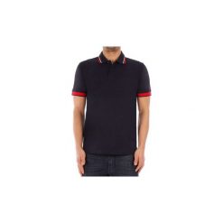 Koszulki polo z krótkim rękawem Penn Rich Woolrich POLO BASIC. Niebieskie koszulki męskie Penn Rich Woolrich, xl, bez wzorów, z krótkim rękawem. Za 363,89 zł.